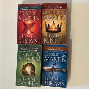 Game of Thrones 4 Book Set By George R.R. Martin